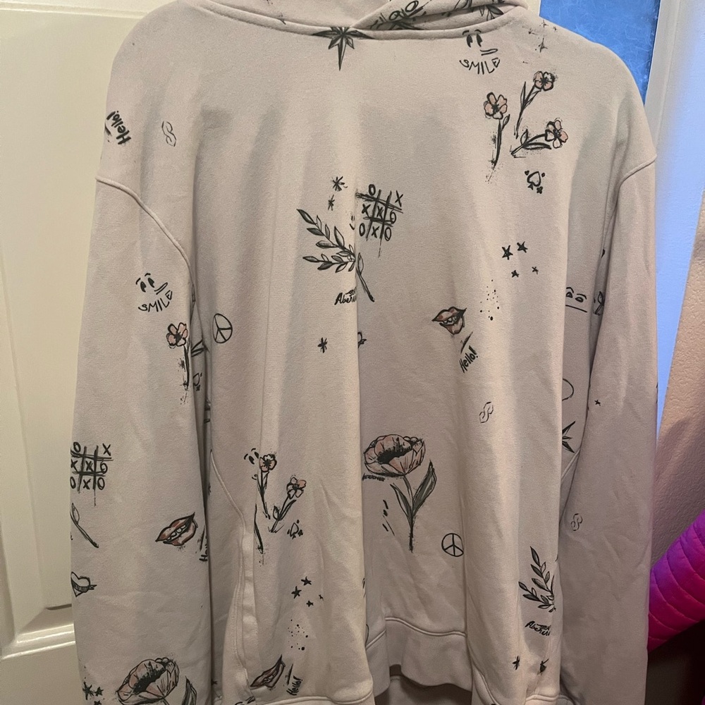 Abercrombie Graphic Print Hoodie